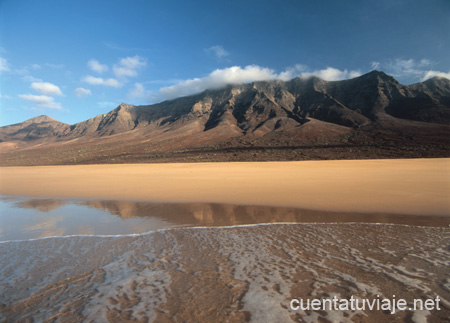 Playa de Cofete. Parque Natural de Jandía. Fuerteventura.